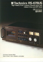 Technics - RS-678-US-Brochure 